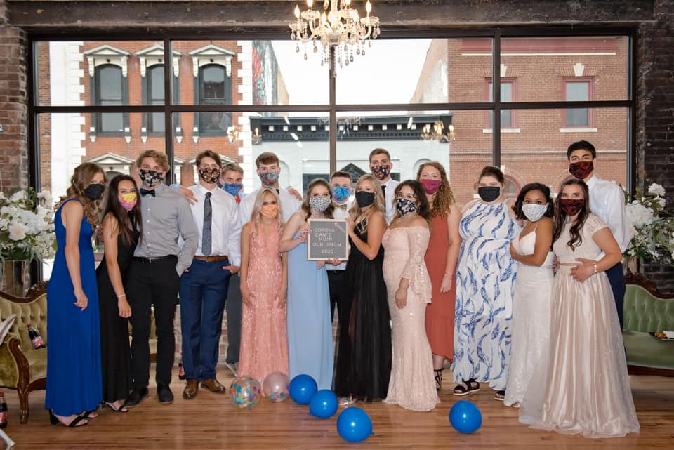 Prom: not a masquerade, but masks still&nbsp;required