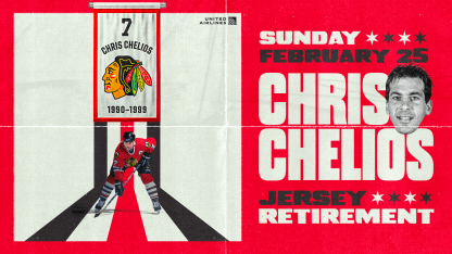 Blackhawks retire Chris Chelios’&nbsp;jersey