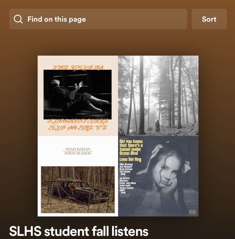 SLHS student fall&nbsp;listens