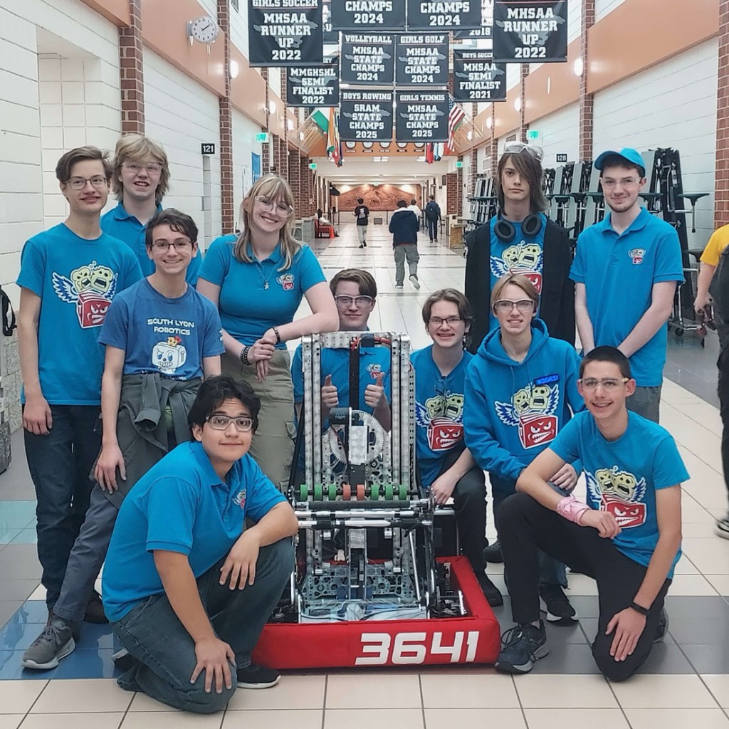 The Robotics Team in the South Lyon Schools 